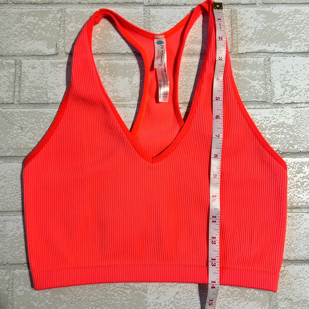 Free People Neon Ribbed Racerback Bra/Top - Picture 5 of 5